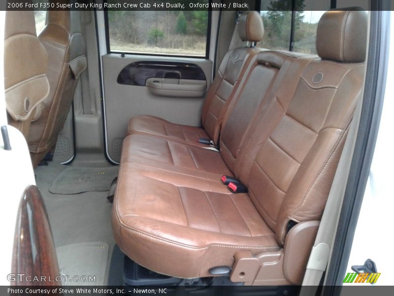 Oxford White / Black 2006 Ford F350 Super Duty King Ranch Crew Cab 4x4 Dually