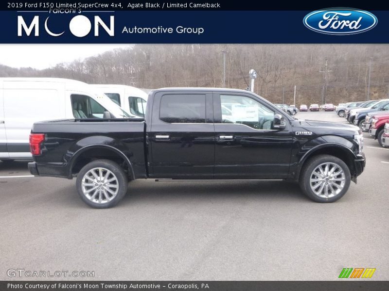 Agate Black / Limited Camelback 2019 Ford F150 Limited SuperCrew 4x4