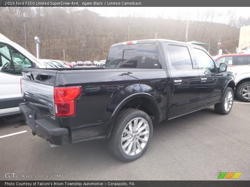 Agate Black / Limited Camelback 2019 Ford F150 Limited SuperCrew 4x4