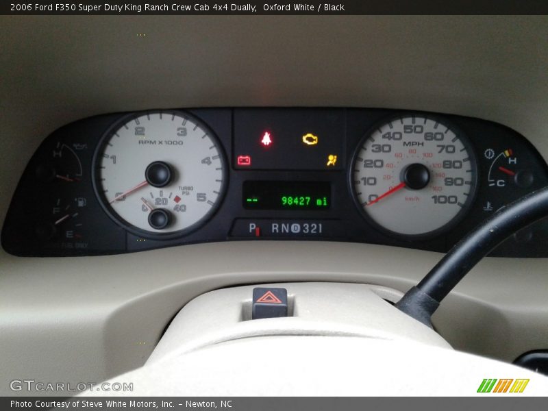 Oxford White / Black 2006 Ford F350 Super Duty King Ranch Crew Cab 4x4 Dually