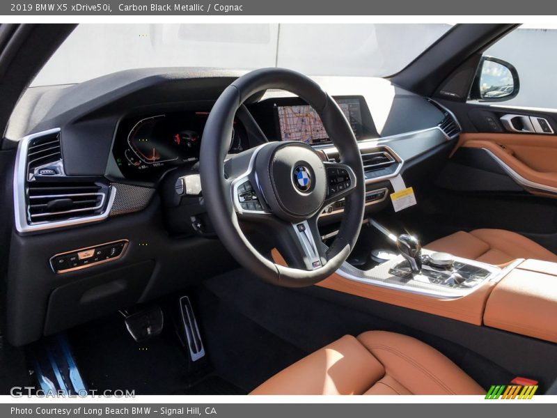 Carbon Black Metallic / Cognac 2019 BMW X5 xDrive50i