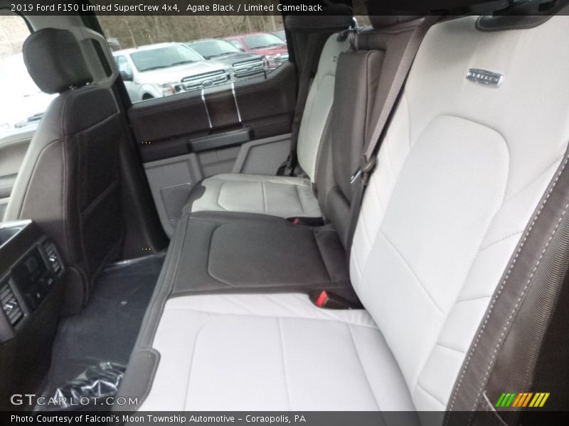 Rear Seat of 2019 F150 Limited SuperCrew 4x4