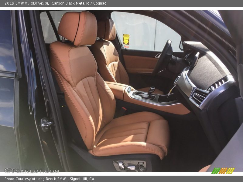  2019 X5 xDrive50i Cognac Interior