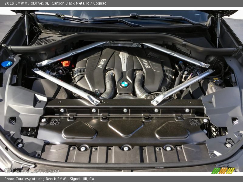  2019 X5 xDrive50i Engine - 4.4 Liter TwinPower Turbocharged DOHC 32-Valve VVT V8