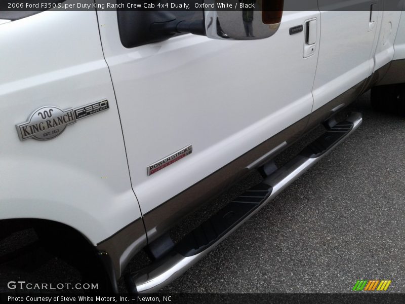 Oxford White / Black 2006 Ford F350 Super Duty King Ranch Crew Cab 4x4 Dually