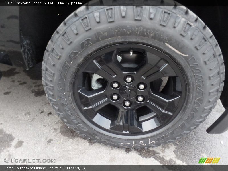 Black / Jet Black 2019 Chevrolet Tahoe LS 4WD