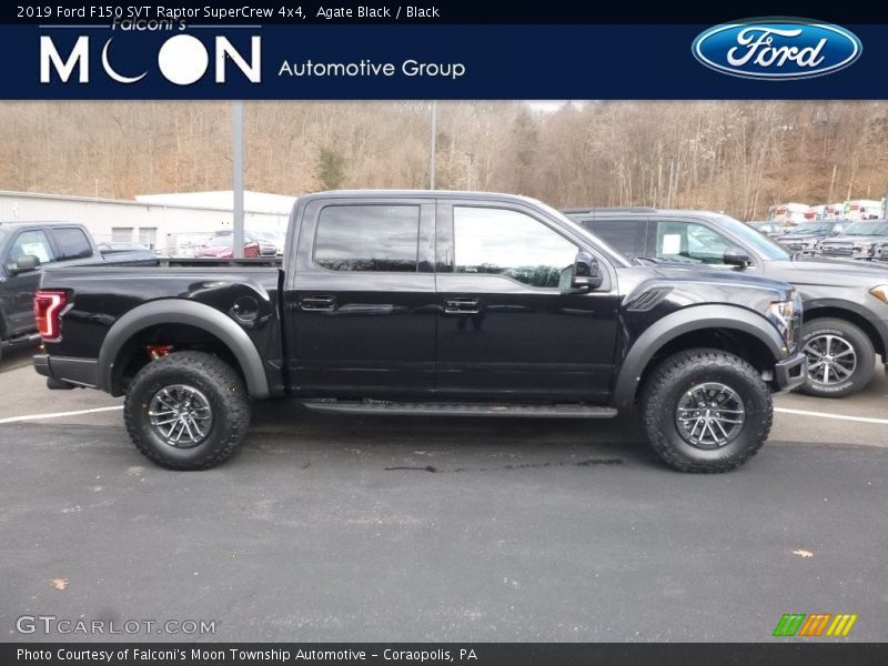 Agate Black / Black 2019 Ford F150 SVT Raptor SuperCrew 4x4