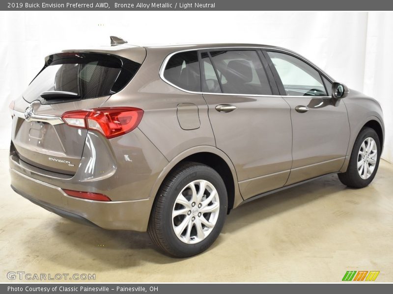 Bronze Alloy Metallic / Light Neutral 2019 Buick Envision Preferred AWD