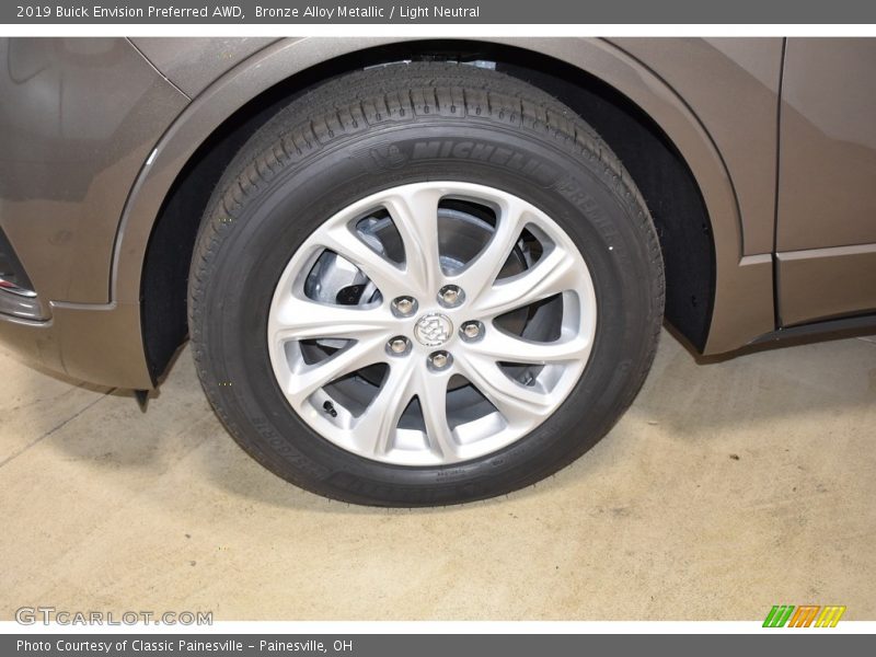 Bronze Alloy Metallic / Light Neutral 2019 Buick Envision Preferred AWD