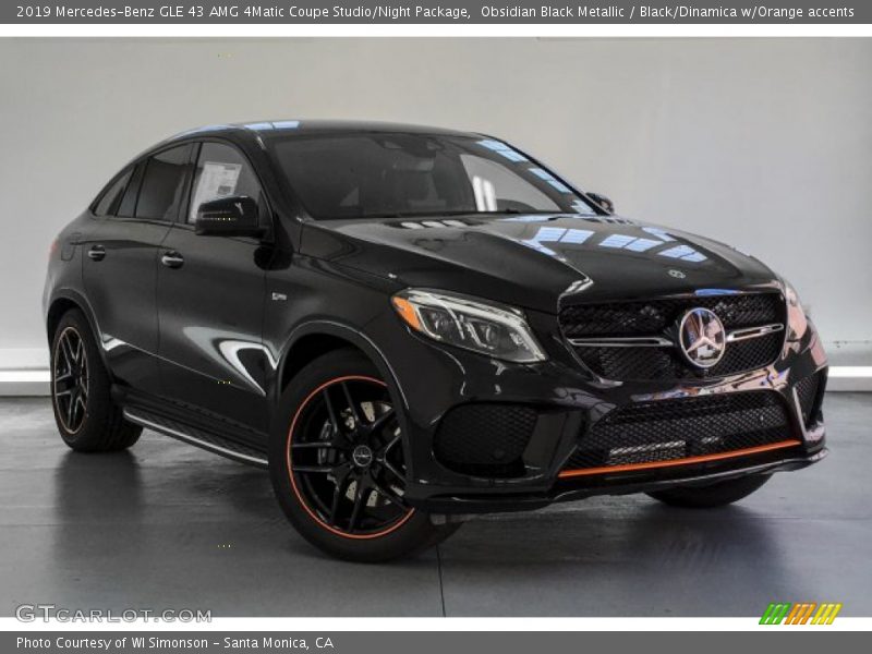  2019 GLE 43 AMG 4Matic Coupe Studio/Night Package Obsidian Black Metallic