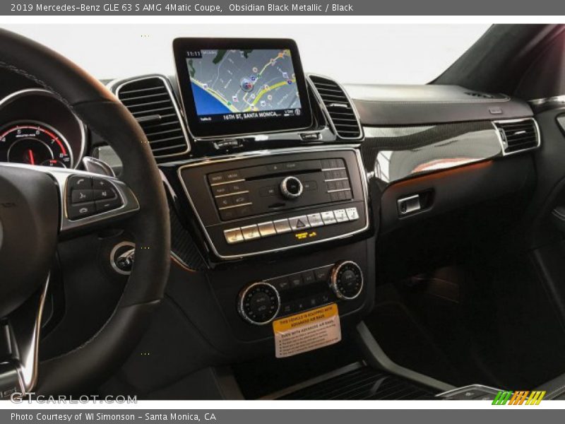 Dashboard of 2019 GLE 63 S AMG 4Matic Coupe