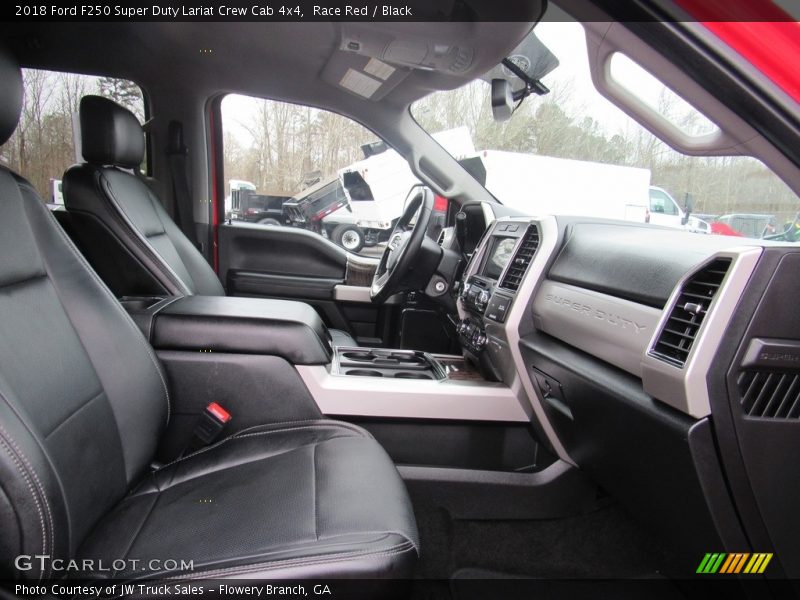 Race Red / Black 2018 Ford F250 Super Duty Lariat Crew Cab 4x4