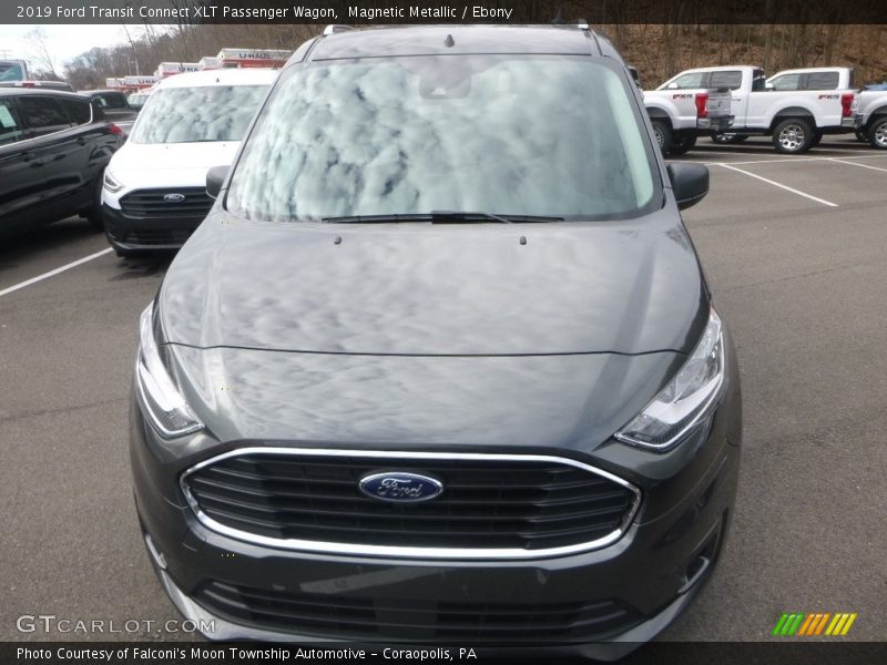 Magnetic Metallic / Ebony 2019 Ford Transit Connect XLT Passenger Wagon