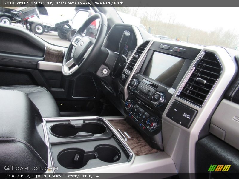 Race Red / Black 2018 Ford F250 Super Duty Lariat Crew Cab 4x4