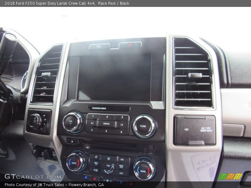 Race Red / Black 2018 Ford F250 Super Duty Lariat Crew Cab 4x4
