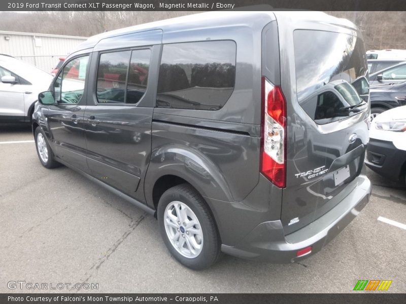 Magnetic Metallic / Ebony 2019 Ford Transit Connect XLT Passenger Wagon
