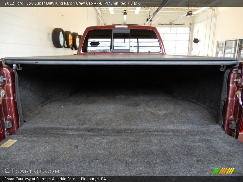 Autumn Red / Black 2012 Ford F350 Super Duty King Ranch Crew Cab 4x4