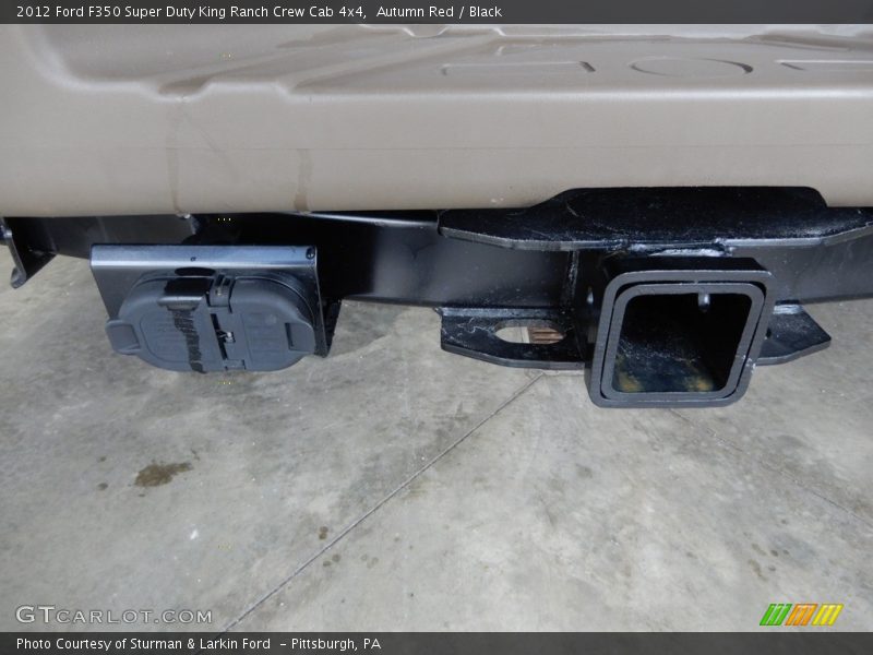 Autumn Red / Black 2012 Ford F350 Super Duty King Ranch Crew Cab 4x4