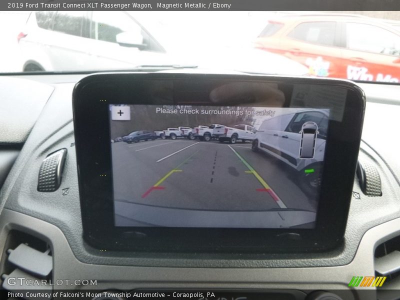 Magnetic Metallic / Ebony 2019 Ford Transit Connect XLT Passenger Wagon