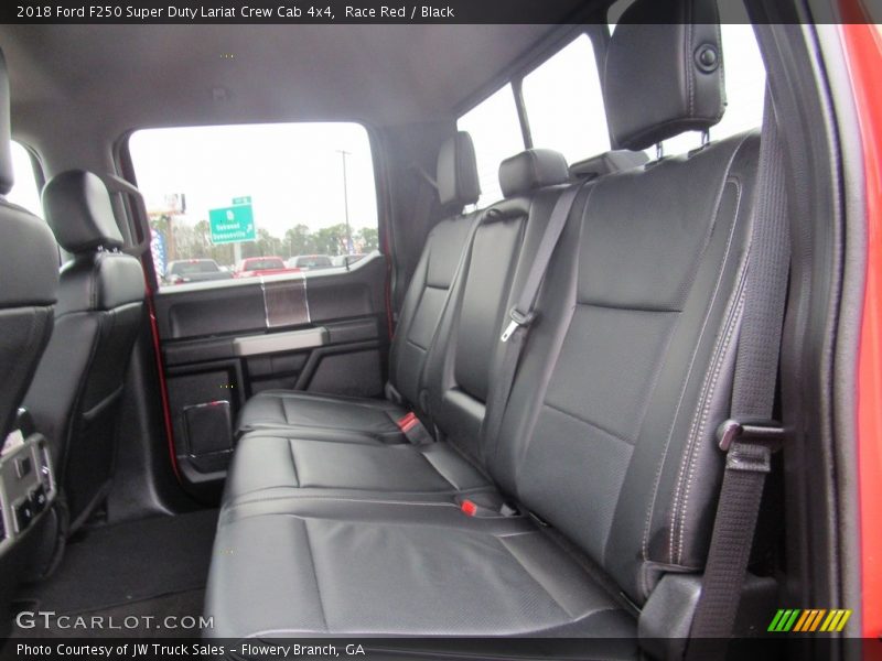 Race Red / Black 2018 Ford F250 Super Duty Lariat Crew Cab 4x4