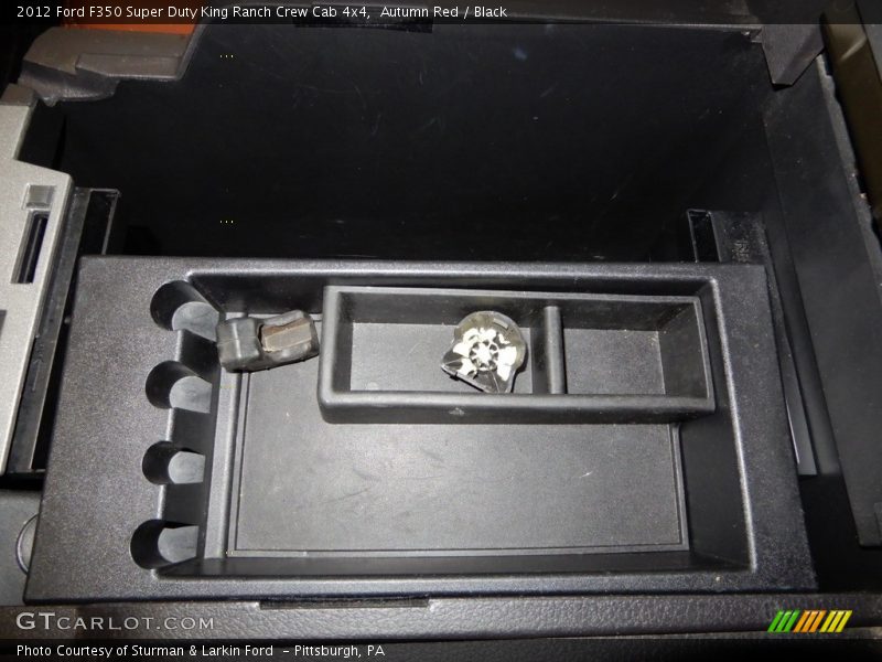 Autumn Red / Black 2012 Ford F350 Super Duty King Ranch Crew Cab 4x4
