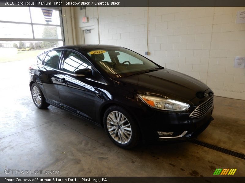 Shadow Black / Charcoal Black 2018 Ford Focus Titanium Hatch
