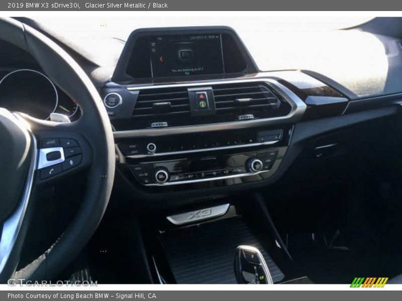Glacier Silver Metallic / Black 2019 BMW X3 sDrive30i