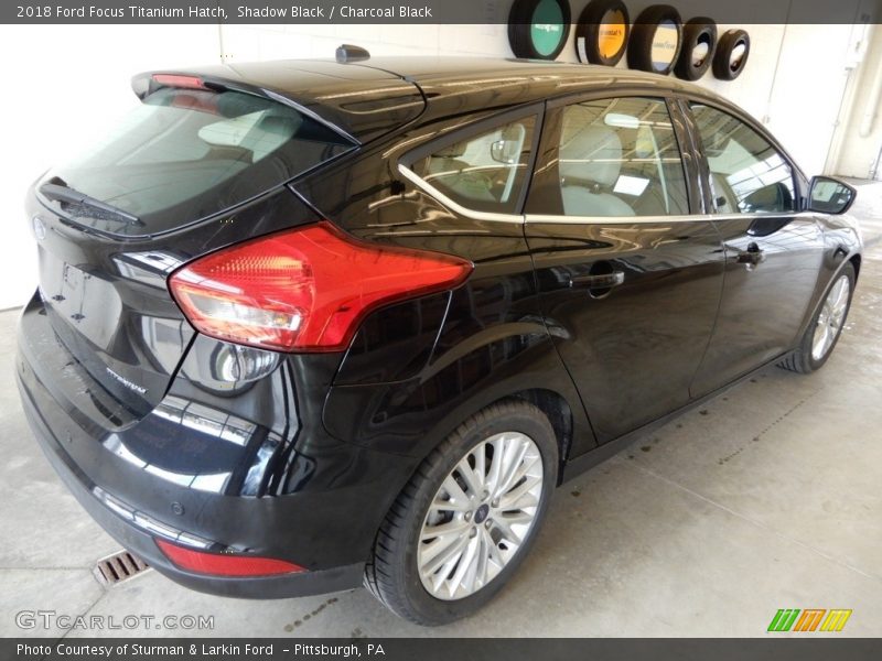 Shadow Black / Charcoal Black 2018 Ford Focus Titanium Hatch