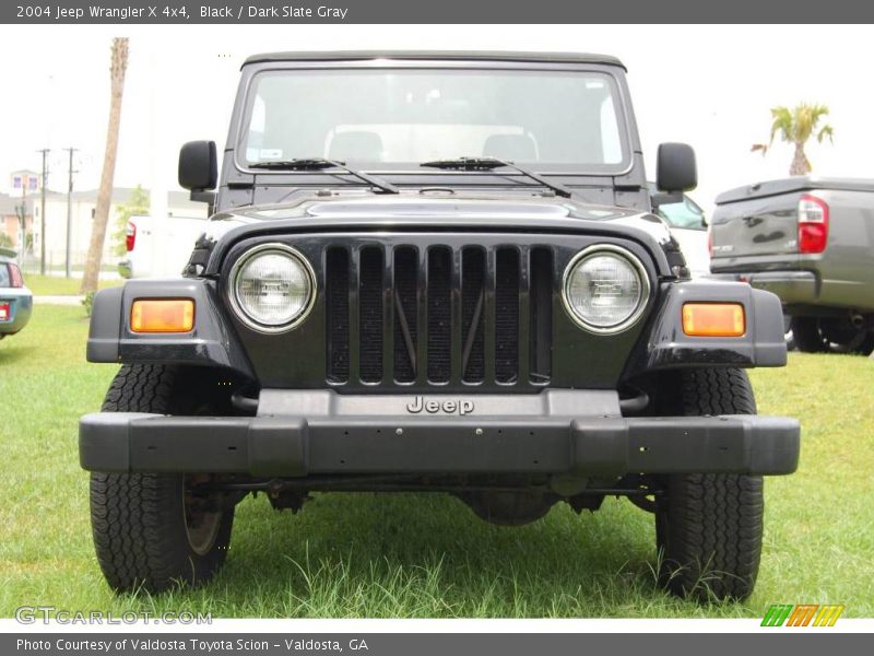 Black / Dark Slate Gray 2004 Jeep Wrangler X 4x4