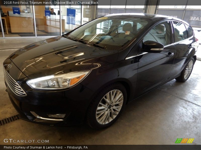 Shadow Black / Charcoal Black 2018 Ford Focus Titanium Hatch