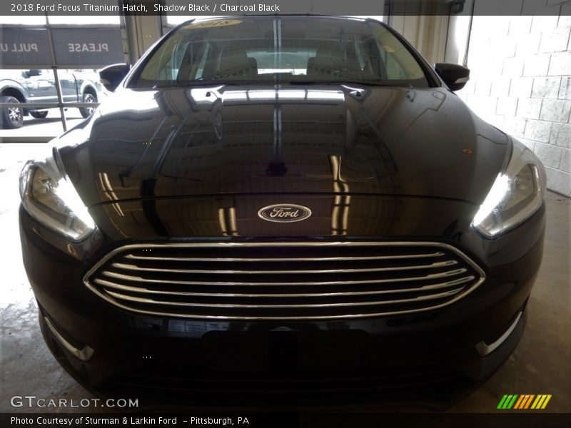 Shadow Black / Charcoal Black 2018 Ford Focus Titanium Hatch