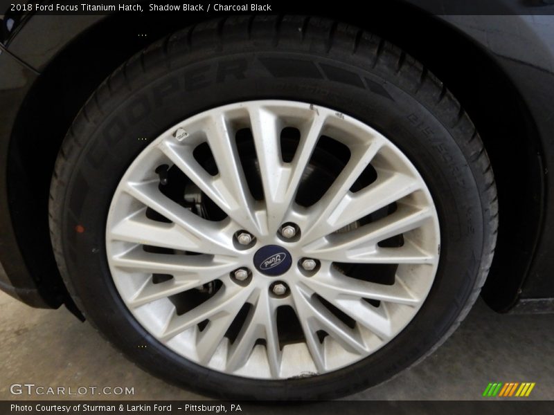 Shadow Black / Charcoal Black 2018 Ford Focus Titanium Hatch