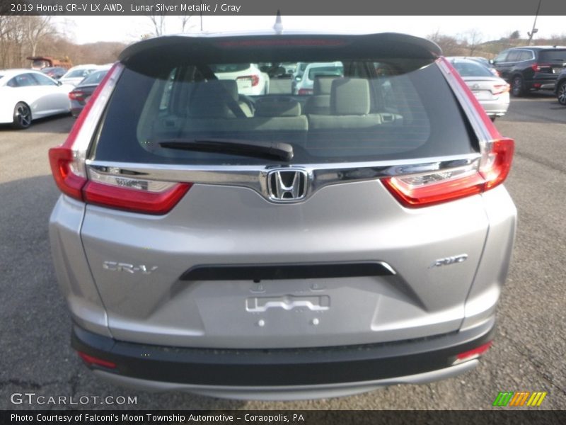Lunar Silver Metallic / Gray 2019 Honda CR-V LX AWD