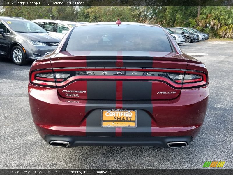 Octane Red / Black 2017 Dodge Charger SXT