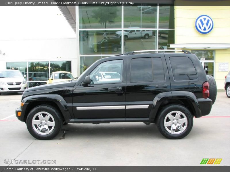 Black Clearcoat / Dark Slate Gray/Light Slate Gray 2005 Jeep Liberty Limited