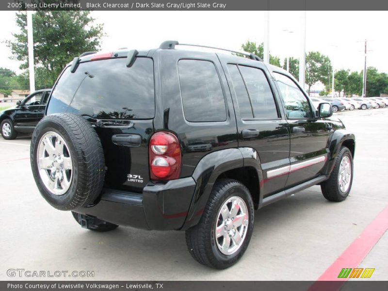 Black Clearcoat / Dark Slate Gray/Light Slate Gray 2005 Jeep Liberty Limited