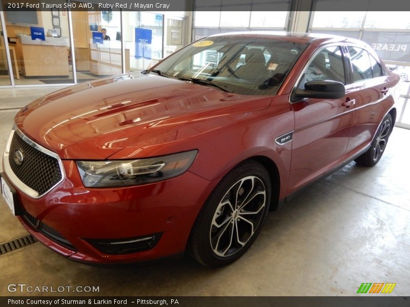  2017 Taurus SHO AWD Ruby Red