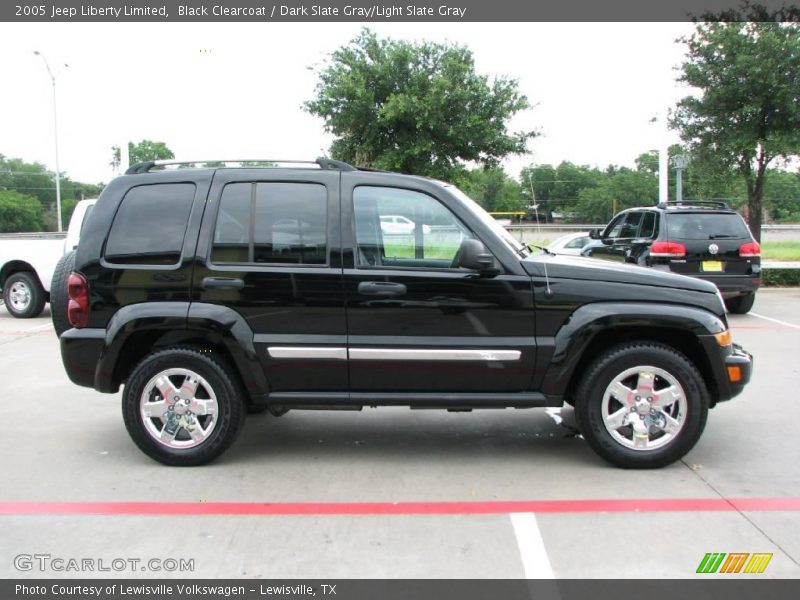 Black Clearcoat / Dark Slate Gray/Light Slate Gray 2005 Jeep Liberty Limited