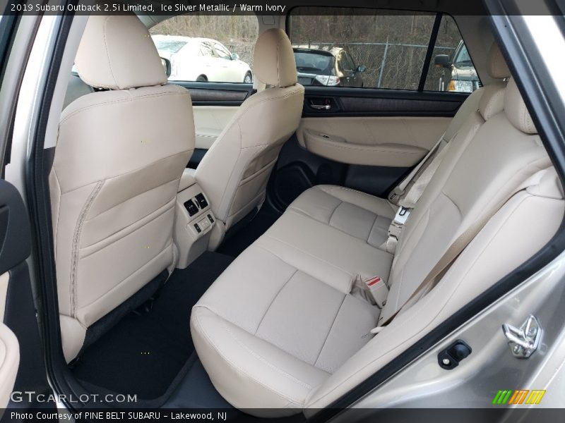 Rear Seat of 2019 Outback 2.5i Limited