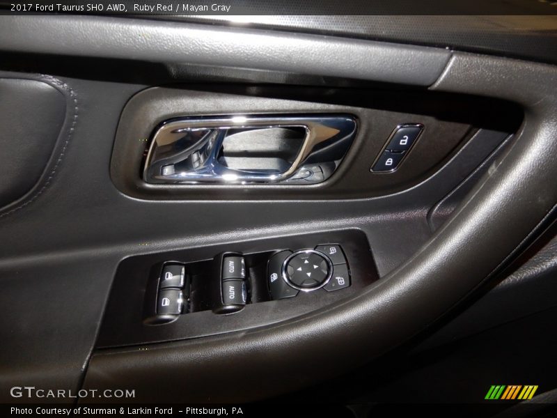 Ruby Red / Mayan Gray 2017 Ford Taurus SHO AWD