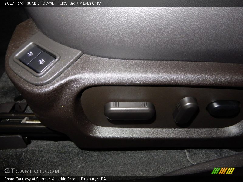 Ruby Red / Mayan Gray 2017 Ford Taurus SHO AWD