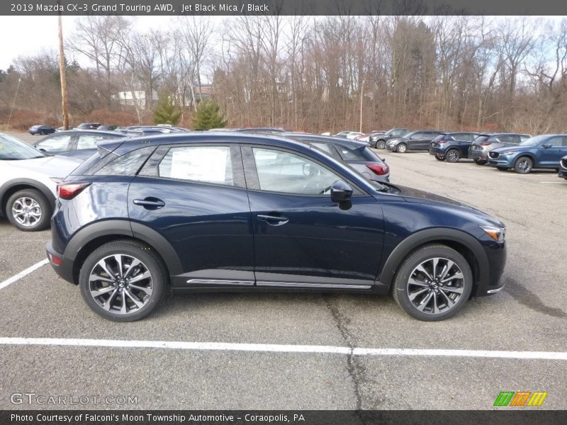 Jet Black Mica / Black 2019 Mazda CX-3 Grand Touring AWD