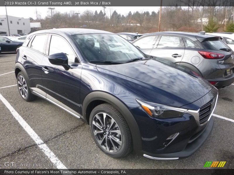 Jet Black Mica / Black 2019 Mazda CX-3 Grand Touring AWD
