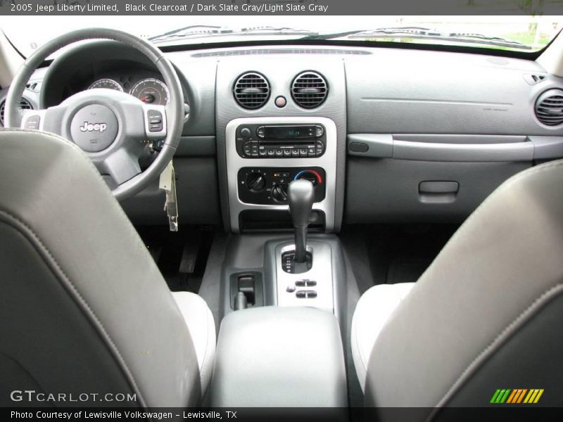 Black Clearcoat / Dark Slate Gray/Light Slate Gray 2005 Jeep Liberty Limited