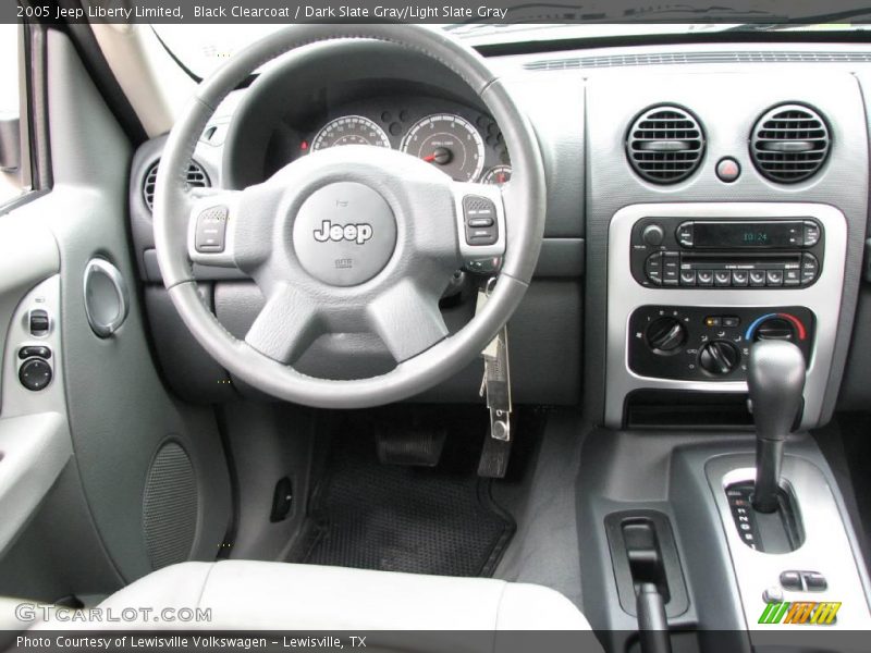 Black Clearcoat / Dark Slate Gray/Light Slate Gray 2005 Jeep Liberty Limited