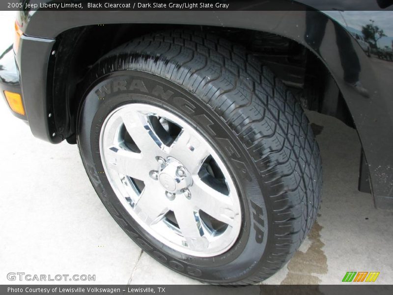 Black Clearcoat / Dark Slate Gray/Light Slate Gray 2005 Jeep Liberty Limited