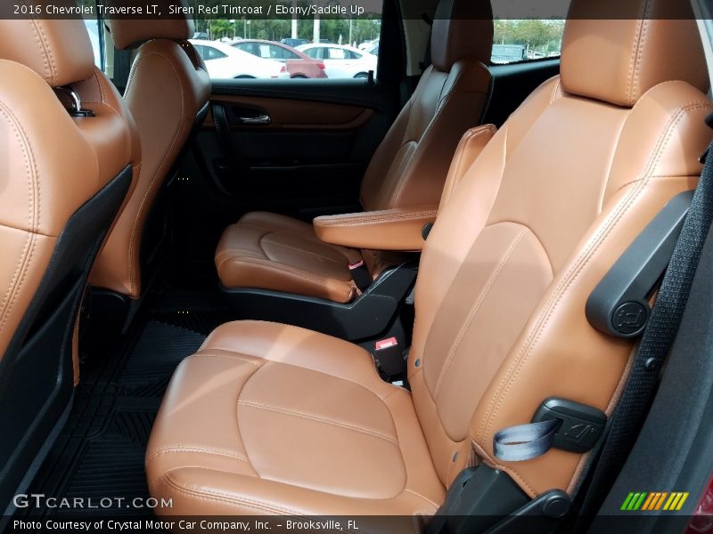 Siren Red Tintcoat / Ebony/Saddle Up 2016 Chevrolet Traverse LT