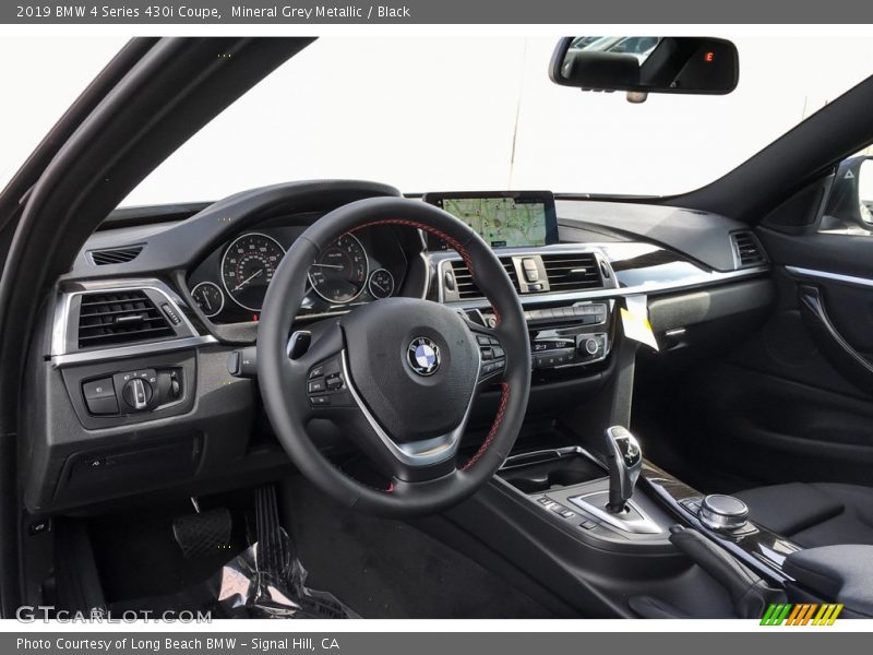 Mineral Grey Metallic / Black 2019 BMW 4 Series 430i Coupe