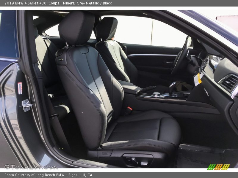 Mineral Grey Metallic / Black 2019 BMW 4 Series 430i Coupe