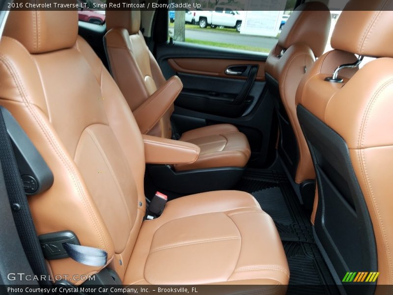 Siren Red Tintcoat / Ebony/Saddle Up 2016 Chevrolet Traverse LT